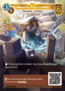 Scribe Runique du Monolithe