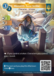 Scribe Runique du Monolithe