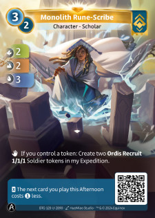 Scribe Runique du Monolithe