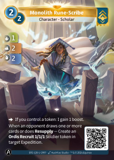 Scribe Runique du Monolithe