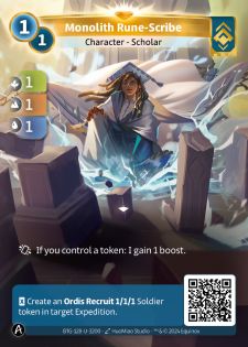 Scribe Runique du Monolithe