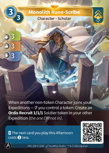 Scribe Runique du Monolithe