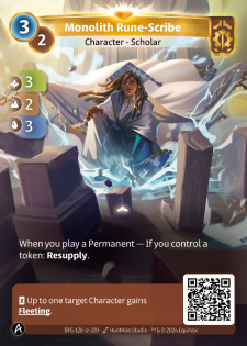 Scribe Runique du Monolithe
