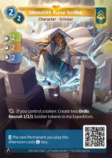 Scribe Runique du Monolithe