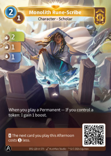 Scribe Runique du Monolithe