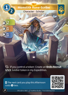 Scribe Runique du Monolithe