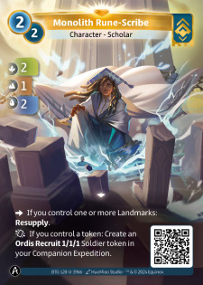 Scribe Runique du Monolithe