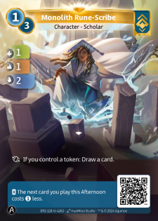 Scribe Runique du Monolithe