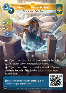 Scribe Runique du Monolithe