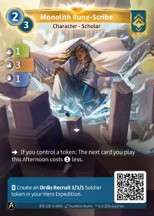 Scribe Runique du Monolithe