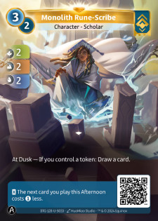 Scribe Runique du Monolithe