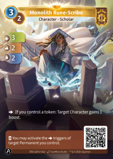Scribe Runique du Monolithe