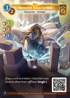 Scribe Runique du Monolithe