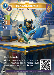 Archiviste du Monolithe