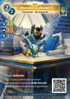 Archiviste du Monolithe