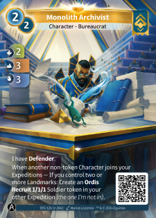 Archiviste du Monolithe