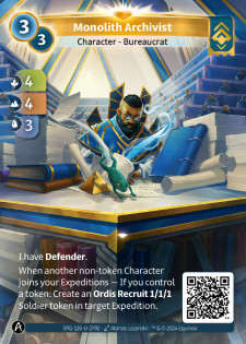 Archiviste du Monolithe