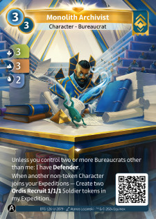 Archiviste du Monolithe