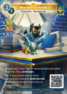 Archiviste du Monolithe