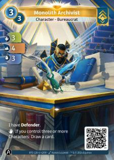 Archiviste du Monolithe