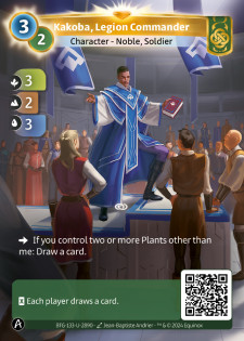 Kakoba, Commandant de Légion