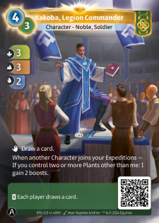 Kakoba, Commandant de Légion