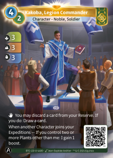 Kakoba, Commandant de Légion