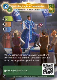 Kakoba, Commandant de Légion