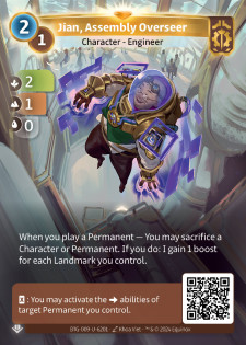 Jian, Superviseur d'Assemblage