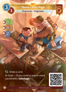 Trois Petits Cochons