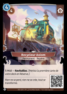 Recycleur Axiom