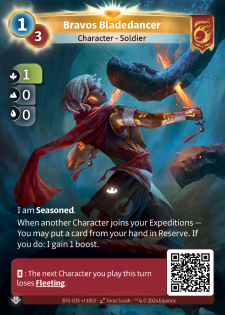 Danseuse de Lames Bravos