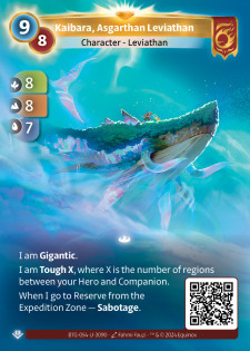 Kaibara, Léviathan Asgarthi