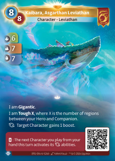 Kaibara, Léviathan Asgarthi