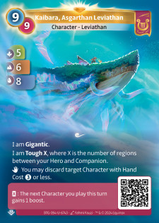 Kaibara, Léviathan Asgarthi