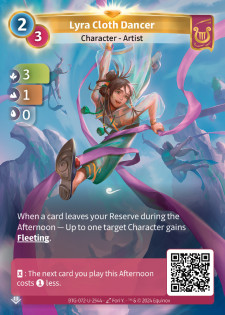 Danseuse d'Étoffe Lyra