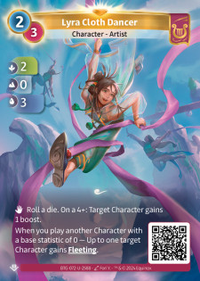 Danseuse d'Étoffe Lyra