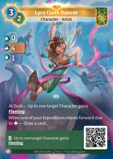 Danseuse d'Étoffe Lyra