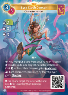 Danseuse d'Étoffe Lyra