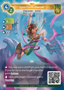 Danseuse d'Étoffe Lyra