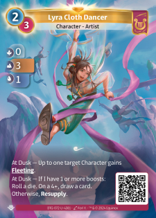 Danseuse d'Étoffe Lyra