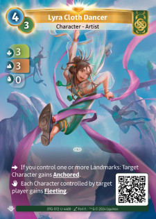 Danseuse d'Étoffe Lyra