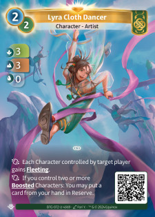 Danseuse d'Étoffe Lyra