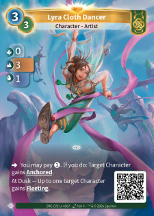 Danseuse d'Étoffe Lyra