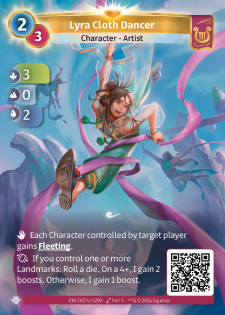 Danseuse d'Étoffe Lyra