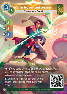 Yong-Su, Tisserand Verdoyant