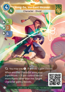 Yong-Su, Tisserand Verdoyant