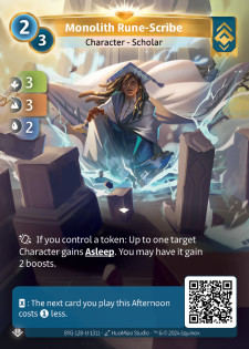 Scribe Runique du Monolithe