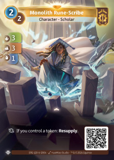 Scribe Runique du Monolithe