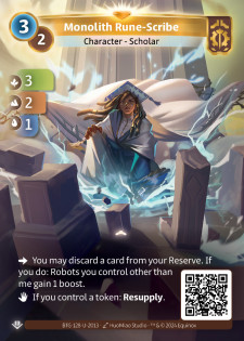 Scribe Runique du Monolithe